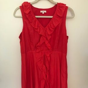 Short Red Nordstrom Minuet Dress